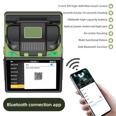 Fusionsspalter mit optischen Fasern