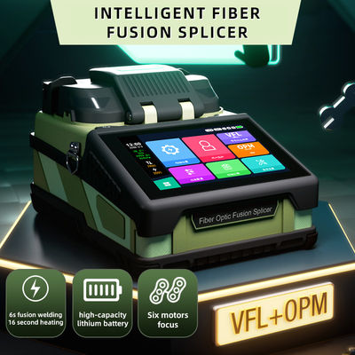 FONGKO Six Motors Core-to-Core Trunk Glasfaser-Fusionsspleißgerät