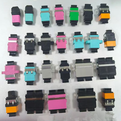 FONGKO DX Flanschfaseroptische MPO-Adapter Flaschenoptische flanschlose Duplexadapter-Kopplung