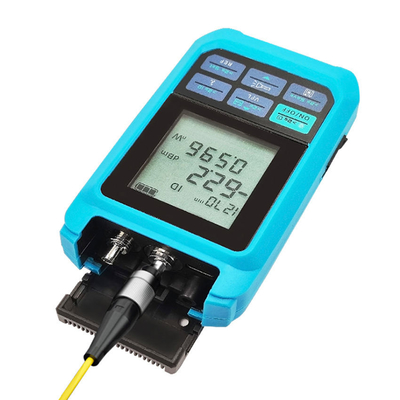 FONGKO Mini-Optische Faser-Powermeter 4-Funktion Optische Leistungsmesser mit RJ45 Laser WIFI Netzwerk wiederaufladbare OPM