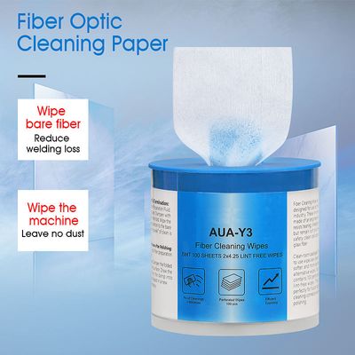 Fongko AUA-Y3 Reinigungspapier für SC/FC/ST/LC FTTH Faserreinigungspapier