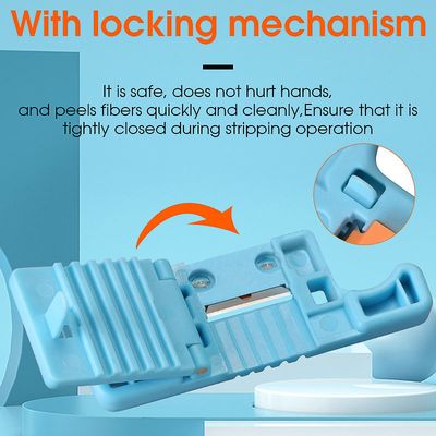 AUA-05 Lösungs-Abmantler für 1,9-3,0 mm FTTH-Fasern, Midspan-Kanal-Werkzeug