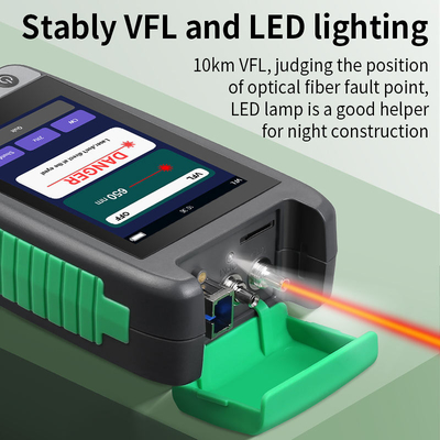 FONGKO Mini OTDR Tester 1310nm 1550nm 1610nm 1625nm 1650nm Handheld Optical Time Domain Reflectometer Glasfaserausrüstung