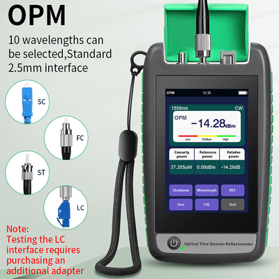 FONGKO Mini OTDR Tester 1310nm 1550nm 1610nm 1625nm 1650nm Handheld Optical Time Domain Reflectometer Glasfaserausrüstung