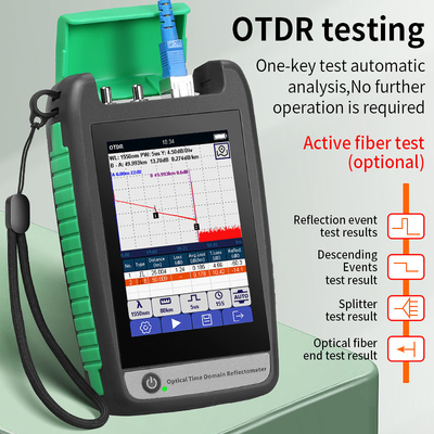 FONGKO Mini OTDR Tester 1310nm 1550nm 1610nm 1625nm 1650nm Handheld Optical Time Domain Reflectometer Glasfaserausrüstung