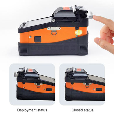 AI-6C 8 Splicing Time 18s Heating Core Fiber Welding Machine Six Motors Fusion Splicer with Core Alignment