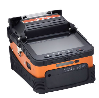 AI-6C 8 Splicing Time 18s Heating Core Fiber Welding Machine Six Motors Fusion Splicer with Core Alignment