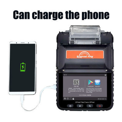 AI-6C 8 Splicing Time 18s Heating Core Fiber Welding Machine Six Motors Fusion Splicer with Core Alignment