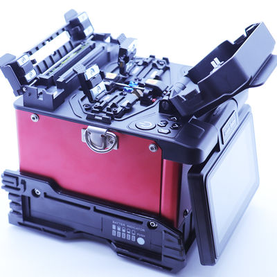 Glasfaser-Fusionsspleißgerät Glasfaser-Ausrüstung Fusionsspleißmaschine für Glasfasern 4 Motoren