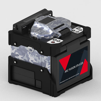 Fiber Fusion Splicing Machine Optical Fiber Fusion Splicer Fiber Optic Equipment 6 Motor