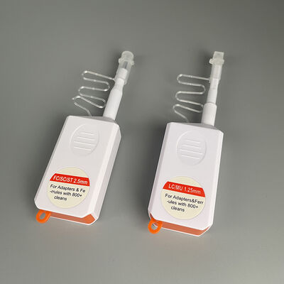 Glasfaser-Steckverbinder One-Click-Reiniger SC LC ST MU MPO 2,5 mm 1,25 mm Glasfaser-Reiniger