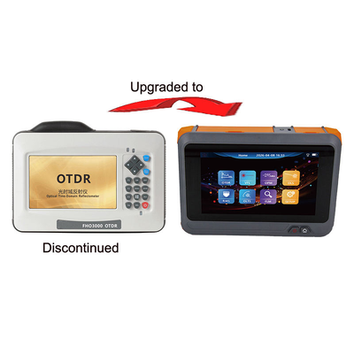 FHO3100 OTDR 1310/1550nm Glasfaser OTDR Touchscreen VFL OLS OPM Ereigniskarte Ethernet OTDR