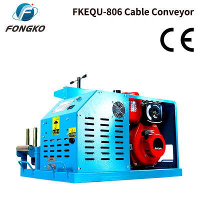 FONGKO FKEQU-806 Dieselgenerator mit Elektro- und Handstart 4~20m/min 1-18cm Kabel-Förderband