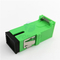 Selbstgrün-Shell Simplex Adapter Inspektions-Sc-Faser-Optikadapter des fensterladen-SC/APC