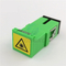 Selbstgrün-Shell Simplex Adapter Inspektions-Sc-Faser-Optikadapter des fensterladen-SC/APC