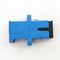 Inspektions-Sc-Faser-Optikadapter Fensterladen SC/UPC blauer Shell Simplex Adapter With Auto