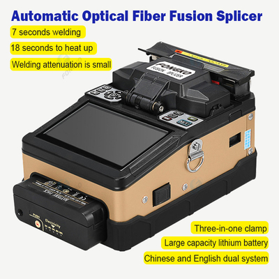 TFT-Farbe-LCD-Anzeigen-Faser-Optikspleißer, FONGKO-Faser-verstärkende Optikmaschine