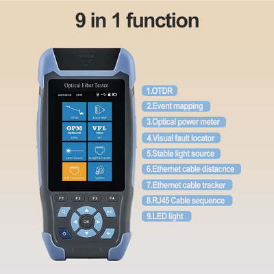 Aktives Live Test 1310 Optikreflectometer Smart FONGKO FTTH Faser-1550nm Mini