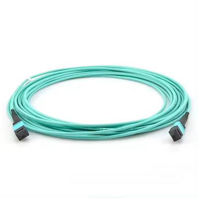 MPO/UPC - Männlich MPO/APC - Weiblich Glasfaserpatchkabel OM3 FTTH 12 Kerne Glasfaserpatchkabel
