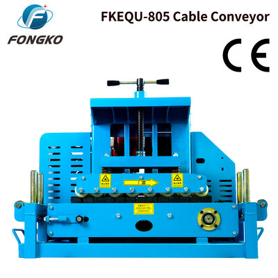 FONGKO FKEQU-805 Dieselgenerator-Drahtziehmaschine 4~20m/min Benzingenerator 1-18cm Kabeltransportband