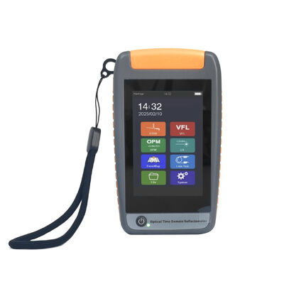 FONGKO 1310/1550nm 22/20dB Mini OTDR Optical Time Domain Reflectometer Integrierte VFL OPM LS Handheld Glasfaserkabel Tester